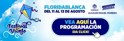 ¡Programación Festival del Viento Floridablanca 2023!